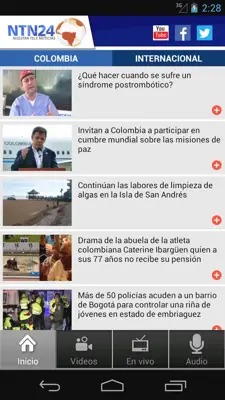 NTN24 Colombia android App screenshot 2